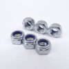 4.8 Grade High Strength Nylon Hexagonal Locking Galvanized Nut