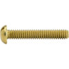 6-32 Brass Round Head Machine Screws Bolts Slotted Drive All Lengths Available