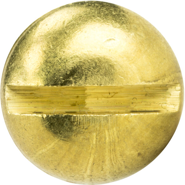 6-32 Brass Round Head Machine Screws Bolts Slotted Drive All Lengths Available