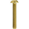6-32 Brass Round Head Machine Screws Bolts Slotted Drive All Lengths Available