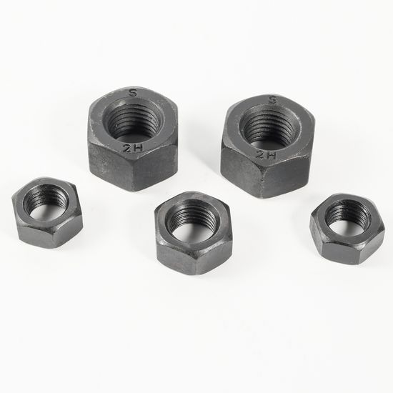 ASME/ANSI Blue Dyed Cadmium Plated Zinc-Aluminum Coated M3-M10 Aluminium Brass Stainless Steel A194 Grade 2h Heavy Hex Nut