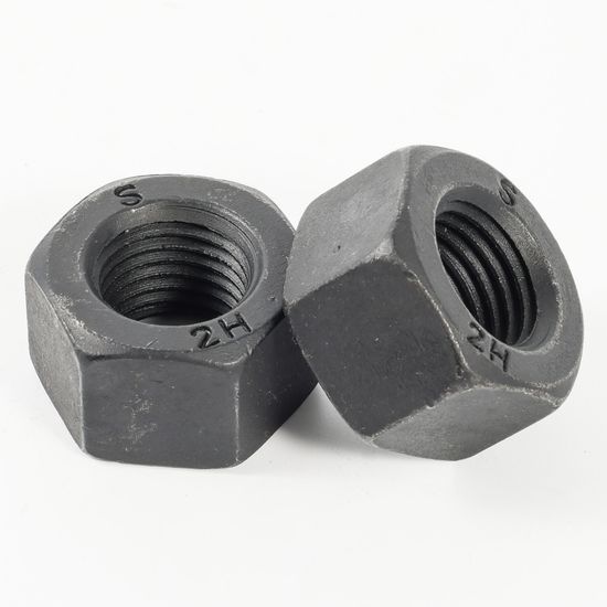 ASME/ANSI Blue Dyed Cadmium Plated Zinc-Aluminum Coated M3-M10 Aluminium Brass Stainless Steel A194 Grade 2h Heavy Hex Nut