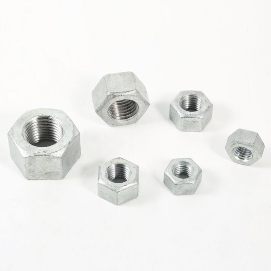 ASME/ANSI Blue Dyed Cadmium Plated Zinc-Aluminum Coated M3-M10 Aluminium Brass Stainless Steel A194 Grade 2h Heavy Hex Nut