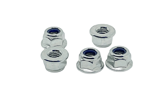Anti Slip Self-Locking Flange Nylon Ring Inside Hex Lock Nuts
