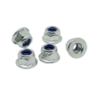 Anti Slip Self-Locking Flange Nylon Ring Inside Hex Lock Nuts