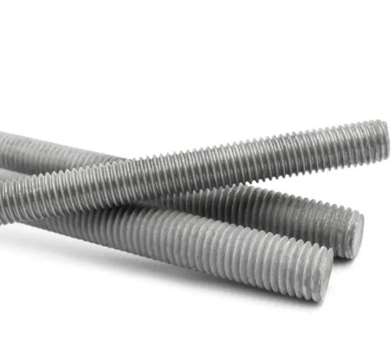 Carbon Steel 55-75μm Hot DIP Galvanized M2-M52 All Threaded Rod DIN975