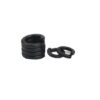 Carbon Steel Black Oxide Finished DIN127 Round Spacers Plain Gasket Spring Lock Washers