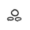 Carbon Steel Black Oxide Finished DIN127 Round Spacers Plain Gasket Spring Lock Washers