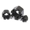 Carbon Steel Zinc Plated/Black Oxide DIN935 Hexagonal Slotted Nuts Hex Castle Nut