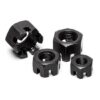 Carbon Steel Zinc Plated/Black Oxide DIN935 Hexagonal Slotted Nuts Hex Castle Nut
