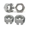 Carbon Steel Zinc Plated/Black Oxide DIN935 Hexagonal Slotted Nuts Hex Castle Nut