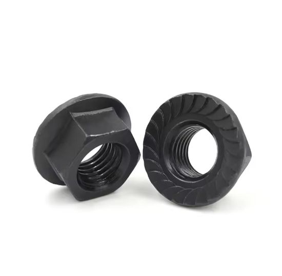 China Manufacturer Supply 304 316 Stainless Steel Self-Locking Flange Nuts: Metric, Serrated, M8/M10, High-Quality