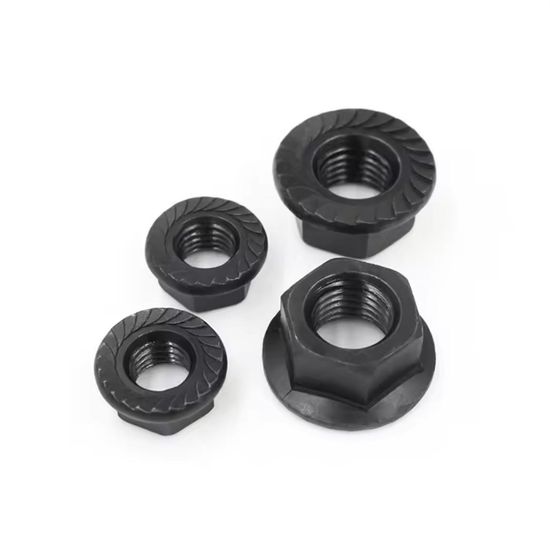 China Manufacturer Supply 304 316 Stainless Steel Self-Locking Flange Nuts: Metric, Serrated, M8/M10, High-Quality