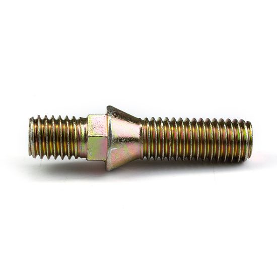 Customized Double Ended Carbon Steel Yellow Zinc Plated Galvanized Stud Bolt Special Shape Threaded Rod