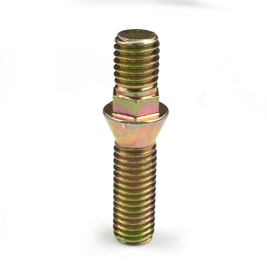 Customized Double Ended Carbon Steel Yellow Zinc Plated Galvanized Stud Bolt Special Shape Threaded Rod