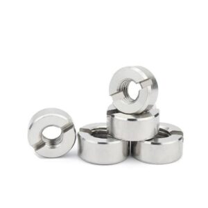 Customized Stainless Steel 304 DIN 546 Anti Theft Bearing Lock Nut Groove Slotted Round Coupling Nut