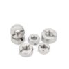Customized Stainless Steel 304 DIN 546 Anti Theft Bearing Lock Nut Groove Slotted Round Coupling Nut