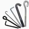 Customized High Tensile Strength Grade 8.8 HDG Foundation Bolt L Type Anchor Bolt with Nut Washer