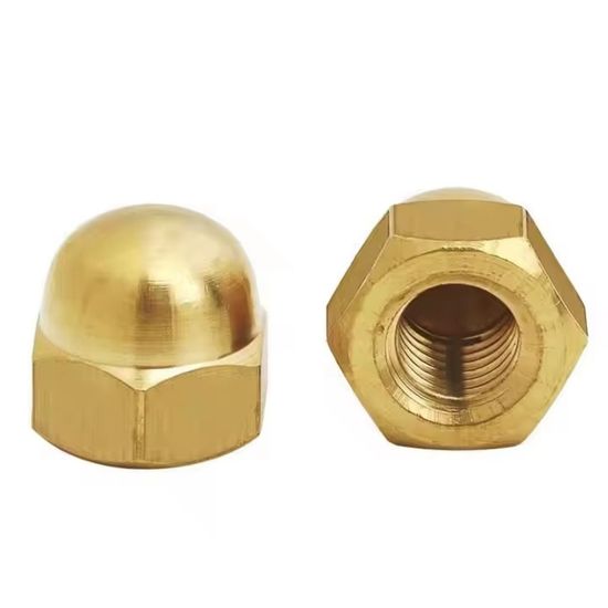 DIN 1587 High Quality Hot Selling Brass Hex Domed Cap Nuts