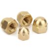 DIN 1587 High Quality Hot Selling Brass Hex Domed Cap Nuts