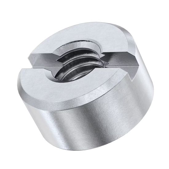 DIN 546 Slotted Round Nuts Carbon Steel, Alloy Steel, Stainless Steel, Copper, Nickel Alloys, Aluminum Alloys