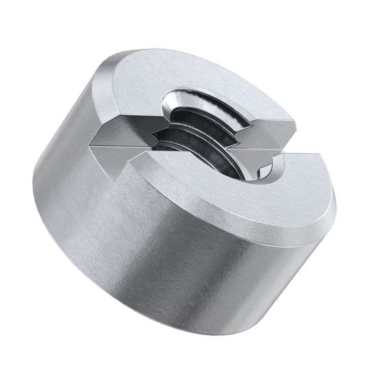 DIN 546 Slotted Round Nuts Carbon Steel, Alloy Steel, Stainless Steel, Copper, Nickel Alloys, Aluminum Alloys