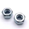 DIN 985 Carbon Steel Locking Hexagonal Nylon Insert Hex Lock Nut