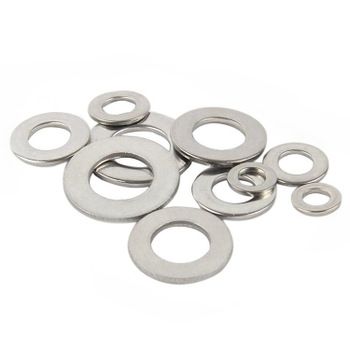 DIN125 DIN137 DIN433 DIN440 DIN7349 DIN9021 Stainless Steel 304 316 OEM Design Metal Gasket Flat Washer Shims Flat Washers