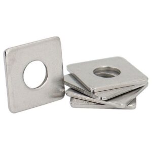 DIN436 Stainless Steel SS304 / Ss 316 Flat Square Washer