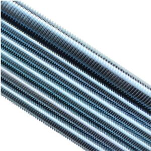 DIN975 DIN976 Full Threaded Thread Rod Galvanized Carbon Steel Fastener Factory Thread Rod