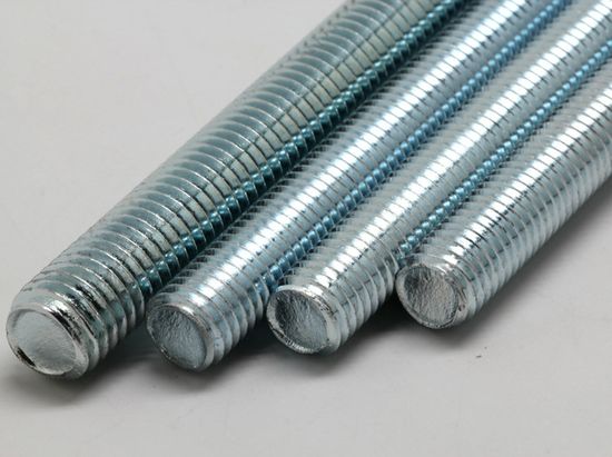 DIN975 DIN976 Full Threaded Thread Rod Galvanized Carbon Steel Fastener Factory Thread Rod