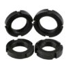 Factory OEM Black Oxide Slotted Round Nut Customized Automotive Wheel Lock Nut M10-M60 DIN 582
