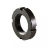 Factory OEM Black Oxide Slotted Round Nut Customized Automotive Wheel Lock Nut M10-M60 DIN 582
