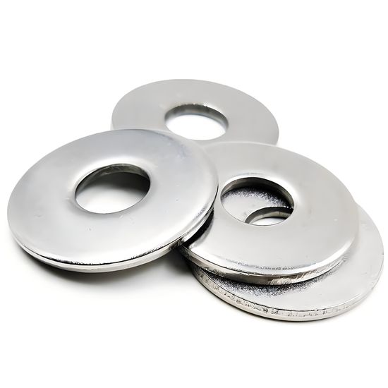 Factory Supply Directly High Quality DIN125 Carbon Steel Zinc Plated Flat Washer