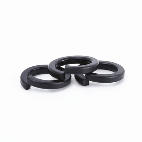Factory Supply Directly High Quality DIN127 Grade4/8/10 Carbon Steel Black Spring Washer