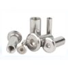 Flat Head Socket Hex Drive Bolt and Barrel Nut for Furniture Connector Caps Stainless Steel 304