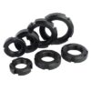 GB812 Round Nut M10 Slotted Round Nuts DIN 981 Km Locknuts Round Slotted Shaft Nuts