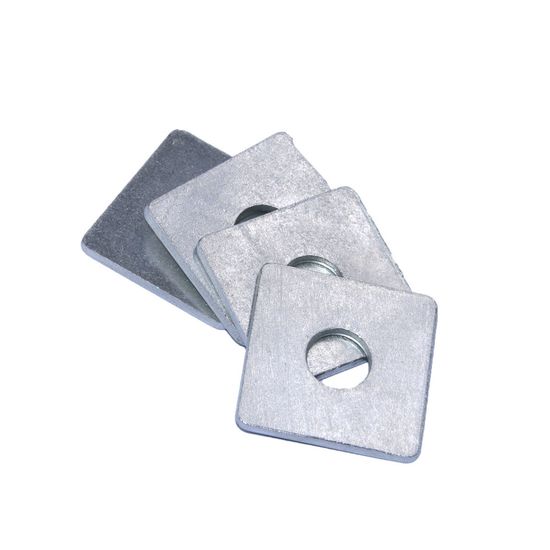 Galvanized Flat Hot Galvanized Square Inclined Gasket for Curtain Wall Special-Shaped Washer
