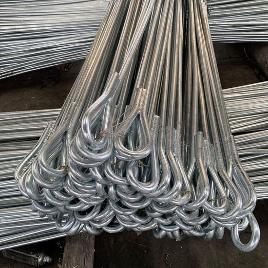 Galvanized Steel Stay Rod Pole Line Hardware