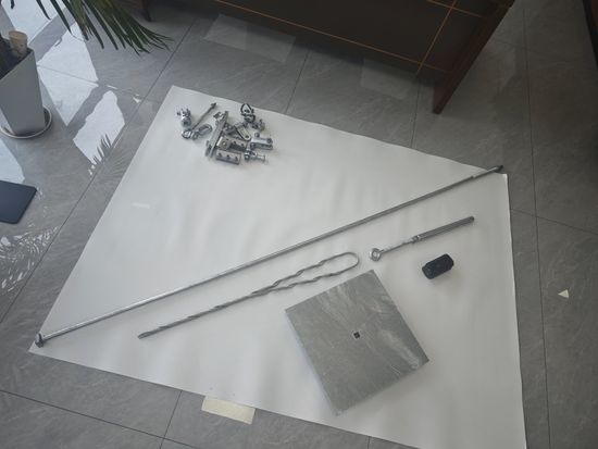 Galvanized Steel Stay Rod Pole Line Hardware