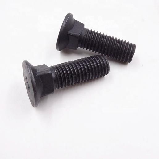 Gr. 2 5 8 Flat Countersunk Head Square Neck Bolts No. 3 Regular Head Plow Bolts with Long / Short Square