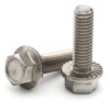 Grade 4.8 Customized Hex Flange Washer Head Bolt DIN6921 Stainless Steel Carbon Steel 10.9 Flange Bolts with Serrated