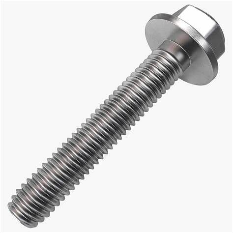 Grade 4.8 Customized Hex Flange Washer Head Bolt DIN6921 Stainless Steel Carbon Steel 10.9 Flange Bolts with Serrated