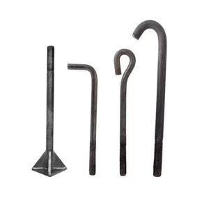 Hardware Fasteners Stainless Steel J Type L Type Grade Anchor Bolts Foundation Bolt