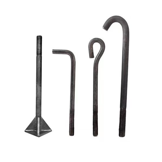 Hardware Fasteners Stainless Steel J Type L Type Grade Anchor Bolts Foundation Bolt