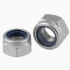 Hex Nylon Insert Lock Nuts DIN985 with Plastic Washer