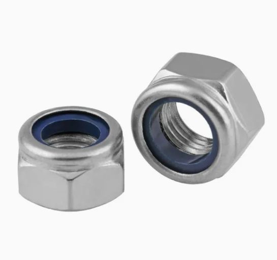 Hex Nylon Insert Lock Nuts DIN985 with Plastic Washer