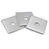 High Cost Performance Q235 Carbon Steel Zinc Plated Flat Square Washers