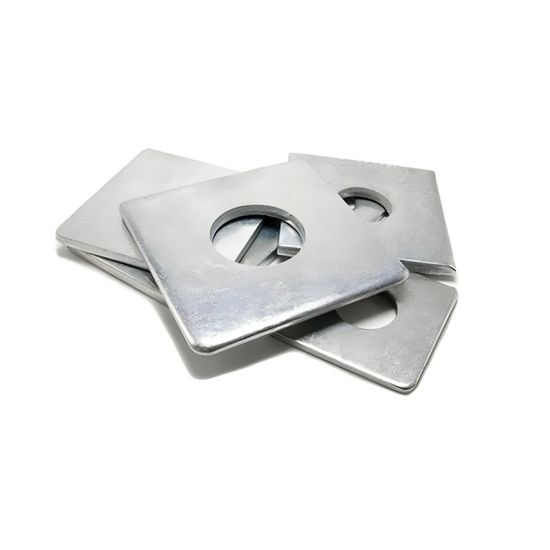 High Cost Performance Q235 Carbon Steel Zinc Plated Flat Square Washers