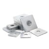 High Cost Performance Q235 Carbon Steel Zinc Plated Flat Square Washers